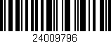 Código de barras (EAN, GTIN, SKU, ISBN): '24009796'