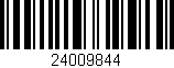 Código de barras (EAN, GTIN, SKU, ISBN): '24009844'