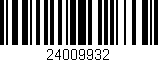 Código de barras (EAN, GTIN, SKU, ISBN): '24009932'