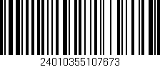 Código de barras (EAN, GTIN, SKU, ISBN): '24010355107673'