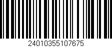 Código de barras (EAN, GTIN, SKU, ISBN): '24010355107675'