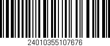 Código de barras (EAN, GTIN, SKU, ISBN): '24010355107676'