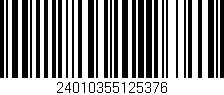 Código de barras (EAN, GTIN, SKU, ISBN): '24010355125376'