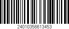Código de barras (EAN, GTIN, SKU, ISBN): '24010356613453'