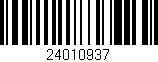 Código de barras (EAN, GTIN, SKU, ISBN): '24010937'