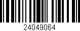 Código de barras (EAN, GTIN, SKU, ISBN): '24049064'