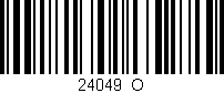 Código de barras (EAN, GTIN, SKU, ISBN): '24049_O'