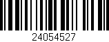 Código de barras (EAN, GTIN, SKU, ISBN): '24054527'