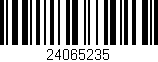 Código de barras (EAN, GTIN, SKU, ISBN): '24065235'