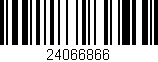 Código de barras (EAN, GTIN, SKU, ISBN): '24066866'