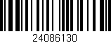 Código de barras (EAN, GTIN, SKU, ISBN): '24086130'