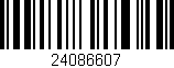 Código de barras (EAN, GTIN, SKU, ISBN): '24086607'