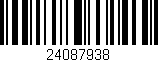 Código de barras (EAN, GTIN, SKU, ISBN): '24087938'