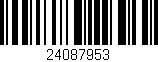 Código de barras (EAN, GTIN, SKU, ISBN): '24087953'