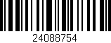 Código de barras (EAN, GTIN, SKU, ISBN): '24088754'