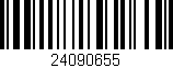 Código de barras (EAN, GTIN, SKU, ISBN): '24090655'