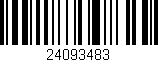 Código de barras (EAN, GTIN, SKU, ISBN): '24093483'