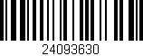 Código de barras (EAN, GTIN, SKU, ISBN): '24093630'