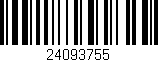 Código de barras (EAN, GTIN, SKU, ISBN): '24093755'