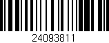 Código de barras (EAN, GTIN, SKU, ISBN): '24093811'