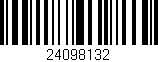 Código de barras (EAN, GTIN, SKU, ISBN): '24098132'