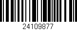 Código de barras (EAN, GTIN, SKU, ISBN): '24109877'