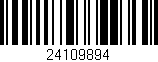 Código de barras (EAN, GTIN, SKU, ISBN): '24109894'