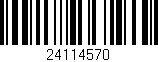 Código de barras (EAN, GTIN, SKU, ISBN): '24114570'