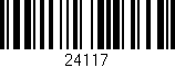 Código de barras (EAN, GTIN, SKU, ISBN): '24117'