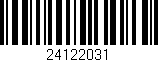 Código de barras (EAN, GTIN, SKU, ISBN): '24122031'
