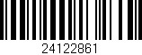 Código de barras (EAN, GTIN, SKU, ISBN): '24122861'