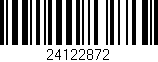Código de barras (EAN, GTIN, SKU, ISBN): '24122872'