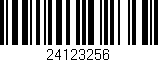 Código de barras (EAN, GTIN, SKU, ISBN): '24123256'