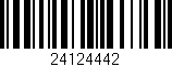Código de barras (EAN, GTIN, SKU, ISBN): '24124442'