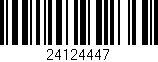 Código de barras (EAN, GTIN, SKU, ISBN): '24124447'