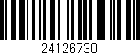 Código de barras (EAN, GTIN, SKU, ISBN): '24126730'