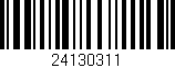 Código de barras (EAN, GTIN, SKU, ISBN): '24130311'