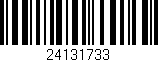 Código de barras (EAN, GTIN, SKU, ISBN): '24131733'