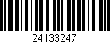 Código de barras (EAN, GTIN, SKU, ISBN): '24133247'