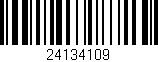 Código de barras (EAN, GTIN, SKU, ISBN): '24134109'