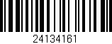 Código de barras (EAN, GTIN, SKU, ISBN): '24134161'
