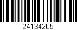 Código de barras (EAN, GTIN, SKU, ISBN): '24134205'