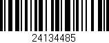 Código de barras (EAN, GTIN, SKU, ISBN): '24134485'