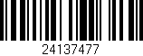 Código de barras (EAN, GTIN, SKU, ISBN): '24137477'