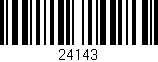 Código de barras (EAN, GTIN, SKU, ISBN): '24143'