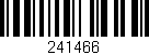 Código de barras (EAN, GTIN, SKU, ISBN): '241466'