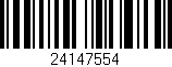Código de barras (EAN, GTIN, SKU, ISBN): '24147554'