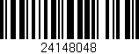 Código de barras (EAN, GTIN, SKU, ISBN): '24148048'