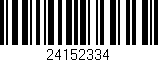 Código de barras (EAN, GTIN, SKU, ISBN): '24152334'