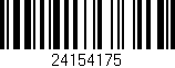 Código de barras (EAN, GTIN, SKU, ISBN): '24154175'